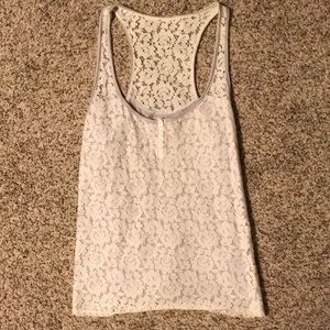 Lace tank top